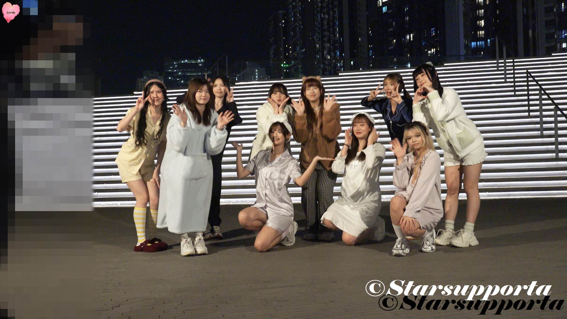 20260118 EVERES HK @everes.hk @ KPOP dance @ 香港啟德體育園發光樓梯